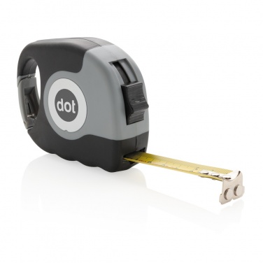 Logo trade promotional products image of: Measuring tape with carabiner