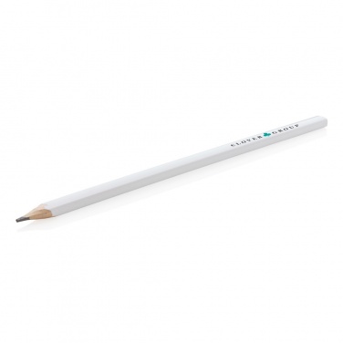 Logotrade promotional item image of: 25cm wooden carpenter pencil