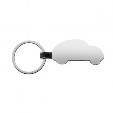 Logotrade advertising product picture of: RCS recycled zinc alloy car keyring