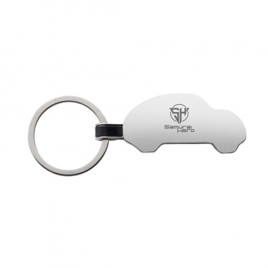 Logotrade promotional item picture of: RCS recycled zinc alloy car keyring