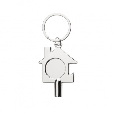 Logo trade promotional merchandise photo of: RCS recycled zinc alloy 3 in 1 keychain