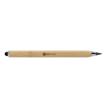 Logotrade promotional merchandise image of: Eon bamboo infinity multitasking pen