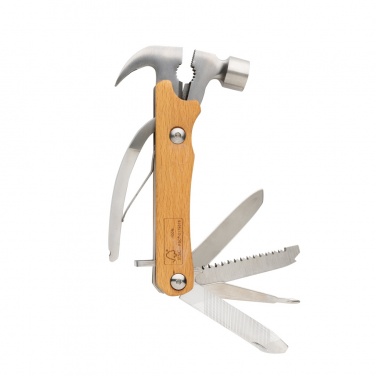 Logotrade promotional merchandise image of: Wooden multi-tool hammer