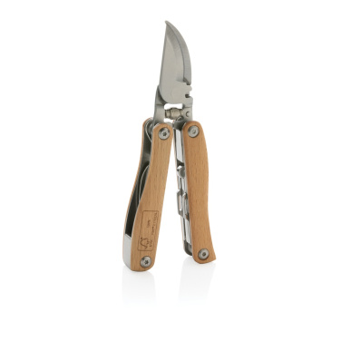 Logo trade promotional item photo of: Wooden garden multi-tool