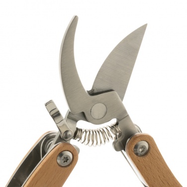 Logo trade corporate gifts image of: Wooden garden multi-tool