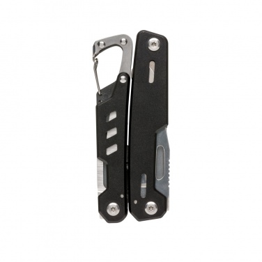 Logo trade corporate gifts image of: Solid multitool with carabiner