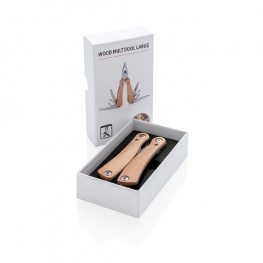 Logo trade promotional gift photo of: Wood multitool