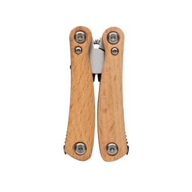 Logo trade advertising product photo of: Wood multitool mini