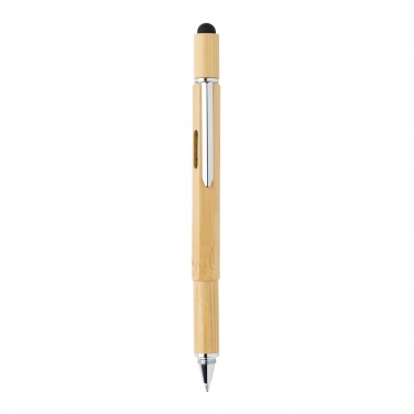 Logotrade promotional merchandise picture of: Bamboo 5-in-1 toolpen