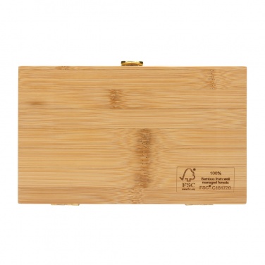 Logotrade promotional giveaway image of: Carvine 21 pcs bamboo tool set