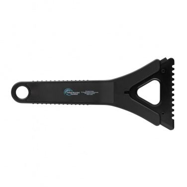 Logotrade promotional merchandise picture of: Polard RCS certified recycled plastic 3-in-1 ice scraper