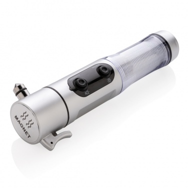 Logo trade advertising products image of: Emergency light with hammer