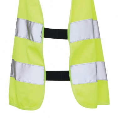 Logo trade promotional merchandise image of: GRS recycled PET high-visibility safety vest 3-6 years