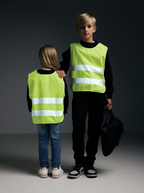 Logotrade advertising product image of: GRS recycled PET high-visibility safety vest 3-6 years