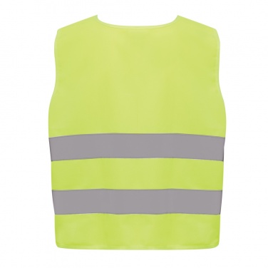 Logo trade promotional gifts picture of: GRS recycled PET high-visibility safety vest 7-12 years
