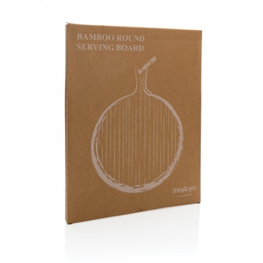 Logotrade promotional merchandise image of: Ukiyo bamboo round serving board