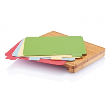 Logotrade promotional giveaway image of: Cutting board with 4pcs hygienic boards