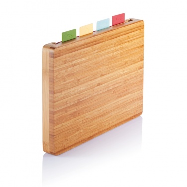 Logo trade promotional products image of: Cutting board with 4pcs hygienic boards