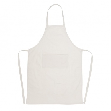 Logo trade corporate gift photo of: Impact AWARE™ Recycled cotton apron 180gr