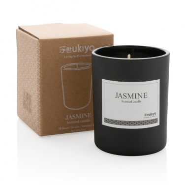 Logotrade business gift image of: Ukiyo small scented candle in glass
