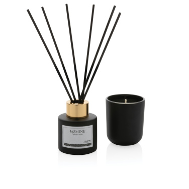 Logo trade advertising products image of: Ukiyo candle and fragrance sticks gift set