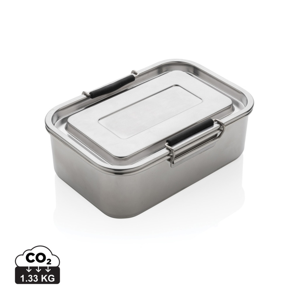Logotrade promotional product image of: RCS Recycled stainless steel leakproof lunch box