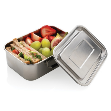 Logo trade promotional merchandise picture of: RCS Recycled stainless steel leakproof lunch box