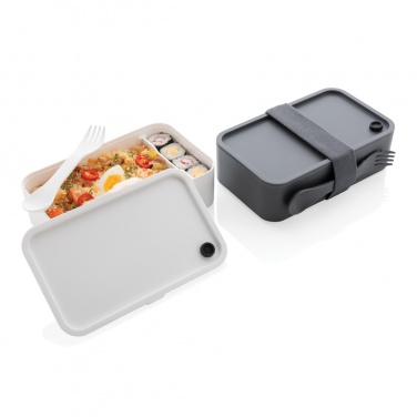 Logo trade corporate gifts image of: PP lunchbox with spork