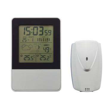 Logo trade corporate gifts image of: Indoor/outdoor weather station
