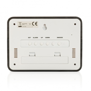 Logo trade promotional gifts image of: Grundig weatherstation alarm and calendar