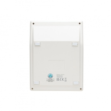 Logo trade promotional giveaways image of: Utah RCS recycled plastic and  bamboo calculator