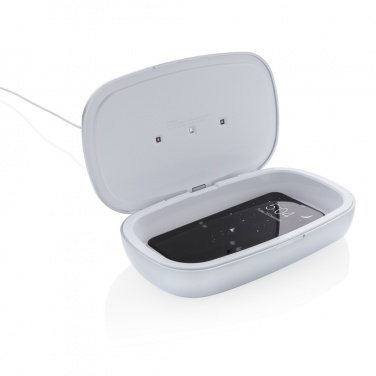 Logo trade promotional products picture of: Rena UV-C steriliser box with 5W wireless charger
