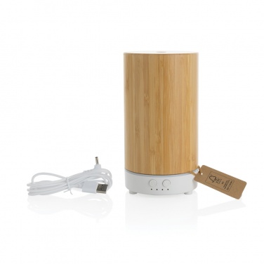 Logotrade advertising products photo of: RCS recycled plastic and bamboo aroma diffuser