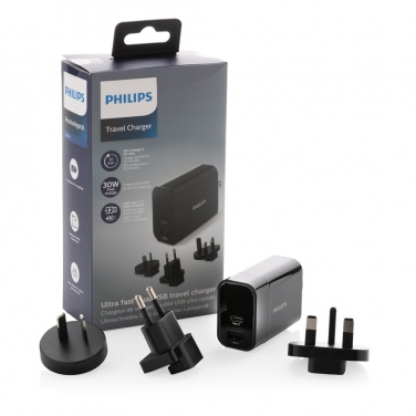 Logotrade business gift image of: Philips ultra fast PD travel charger