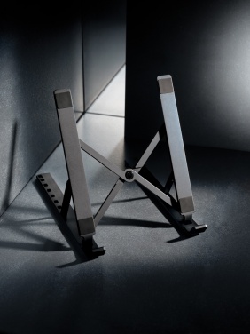 Logotrade promotional item picture of: Terra RCS recycled aluminium universal laptop/tablet stand