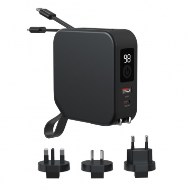 Logo trade corporate gifts picture of: Urban Vitamin Saratoga 5 in 1 universal charger