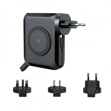 Logo trade promotional giveaways image of: Urban Vitamin Oxnard 5 in 1 65W universal charger