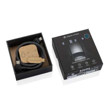 Logotrade promotional giveaway image of: Urban Vitamin Stockton 65W RCS RTPE/RPET magnetic cable