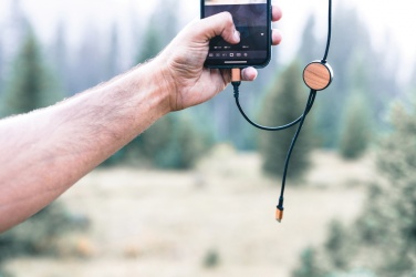 Logo trade advertising products picture of: Ohio RCS certified recycled plastic 6-in-1 cable