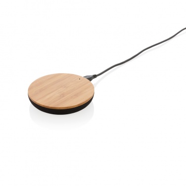 Logo trade advertising product photo of: Bamboo X 5W wireless charger