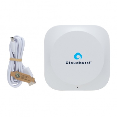 Logotrade corporate gift picture of: Oregon RCS recycled plastic and cork 10W wireless