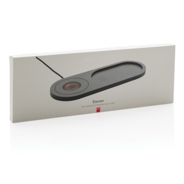 Logotrade corporate gift picture of: Encore 10W wireless charging valet tray