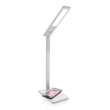 Logo trade business gifts image of: 5W Wireless Charging Desk Lamp