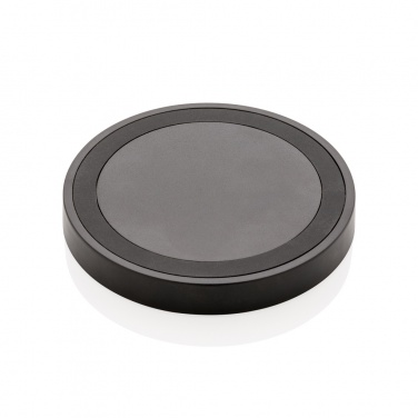 Logo trade promotional giveaway photo of: 5W wireless charging pad round