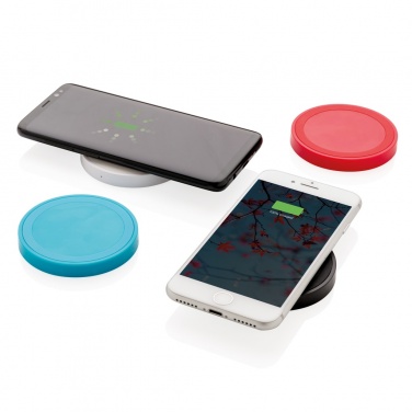 Logotrade corporate gift image of: 5W wireless charging pad round