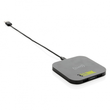 Logo trade corporate gifts image of: Wireless 5W charging pad