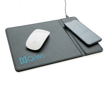 Logo trade corporate gift photo of: Mousepad with 5W wireless charging
