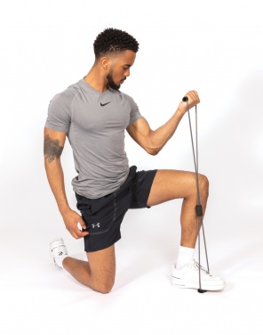 Logo trade promotional giveaways picture of: Fitness 8 shape exercise band in pouch