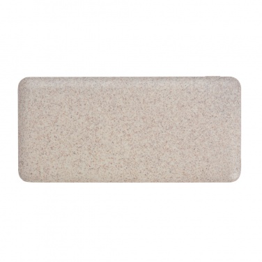 Logo trade promotional merchandise image of: 10.000 mah wheat straw powerbank