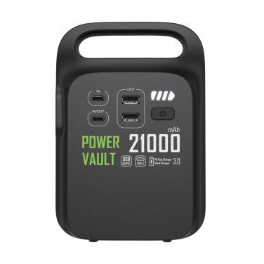 Logotrade business gift image of: Power Vault RCS rplastic 21000 mAh portable power station